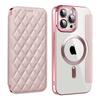 Applicable To IPhone16Pro Yadun Xiaoxiangfeng Magnetic Snap Case Apple 16E Diamond Full Foreskin Case