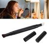 Retractable Makeup Brush Dual Ended Soft Wool Hair Portable Shadow Brush for Travel Outdoor