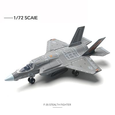 1/72 Modern Military Building Block Toy F-35 Lightning II Fighter Aircraft Model Assemble Airplane Puzzle Model Collection Toys