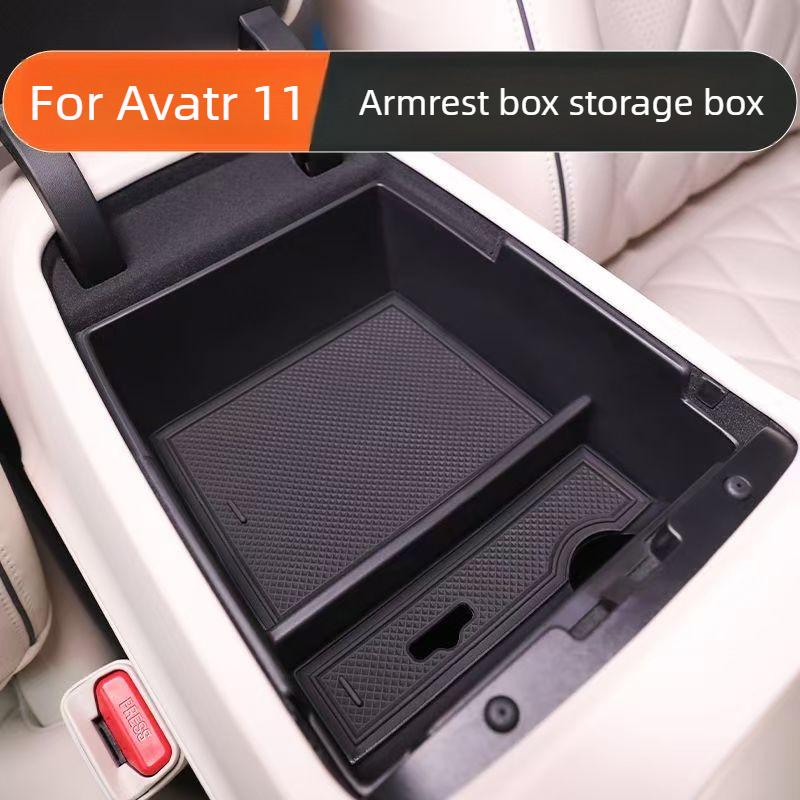 Suitable for Avatr 11 2024 Dedicated Central Control Lower Storage Box Storage Box Car Supplies Modification Accessories