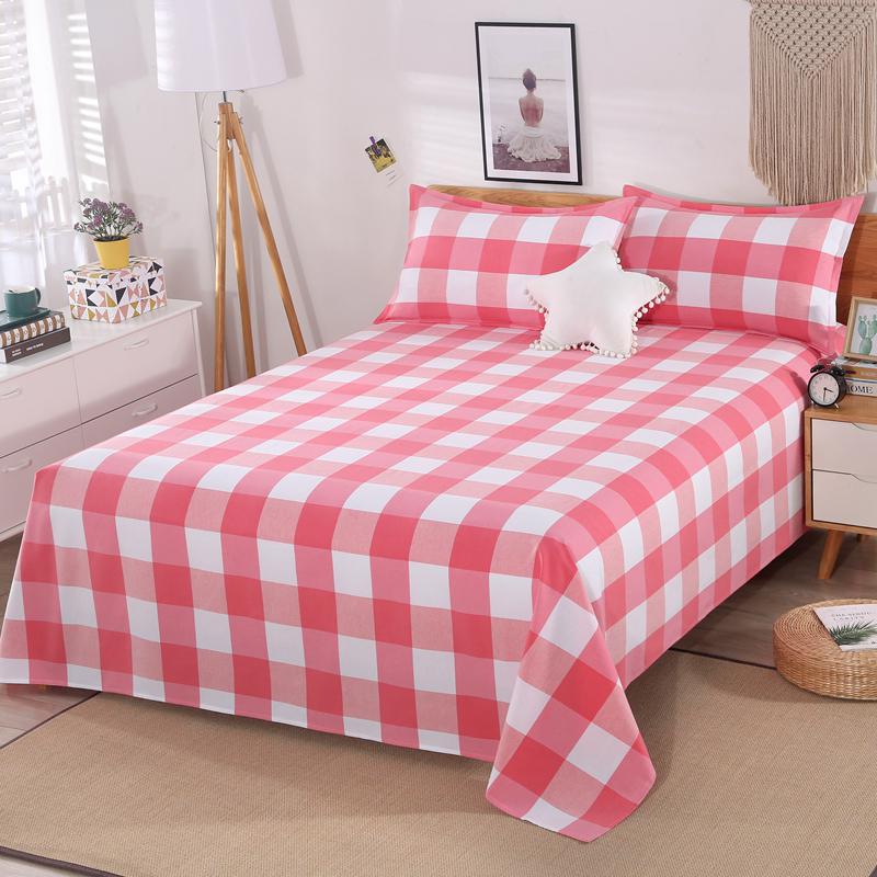 Plaid 100% Cotton Thickened Single/Double Extra Large Duvet Cover