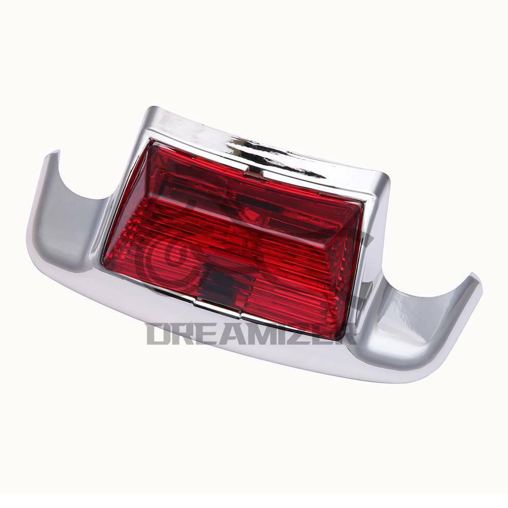 Car Front Rear LED Fender Tip Light for Harley Electra Glide Heritage Softail 1986-2009 Rear Tailing Edge Driving Brake
