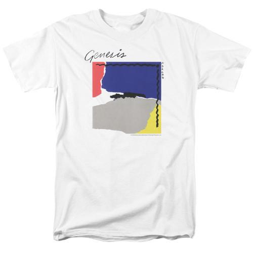 Genesis Abacab Adult 18/1 T-Shirt White Unisex T-Shirt XL
