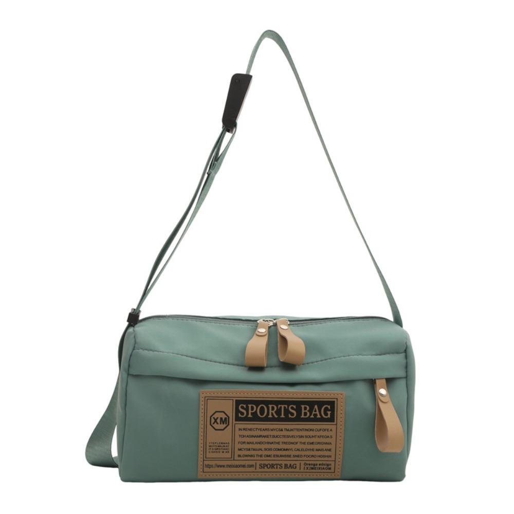 

Легкая сумка кроссбоди из Оксфорда, многокарманная сумка-мессенджер, сумка-подушка на одно плечо, женская зелёный