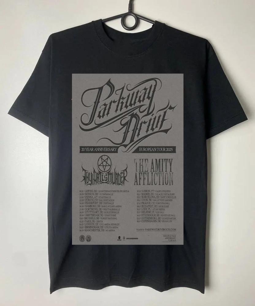 Parkway Drive 20 Year Anniversary European Tour 2025 Shirt CG2349 Unisex T-Shirt XL