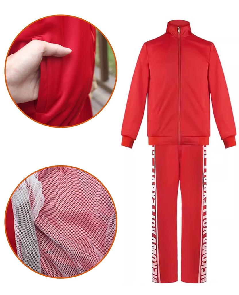 Karasuno High School Nekoma High School Cosplay Kozume Kenma Cosplay Hinata Shoyo Cosplay Kuroo Tetsuro Kageyama Tobio Costume for Fancy School Event