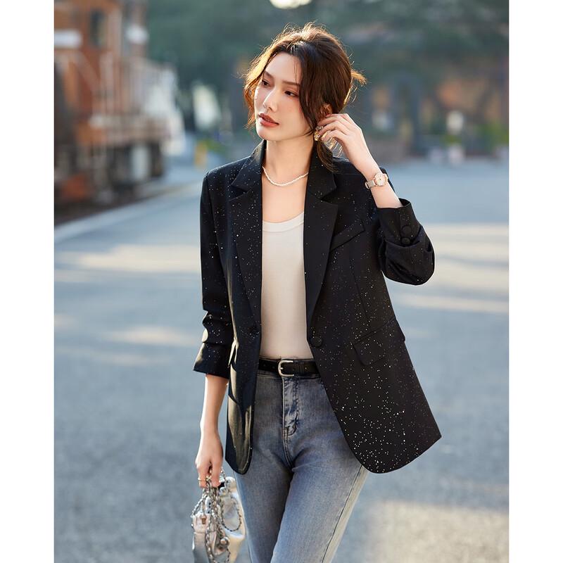 

TERRE BLEUE Women s Autumn Petite Casual Blazer XL