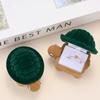 Little Turtle Shape Turtle Jewelry Box Trinket Packaging Box  Daily Accessory Organizer