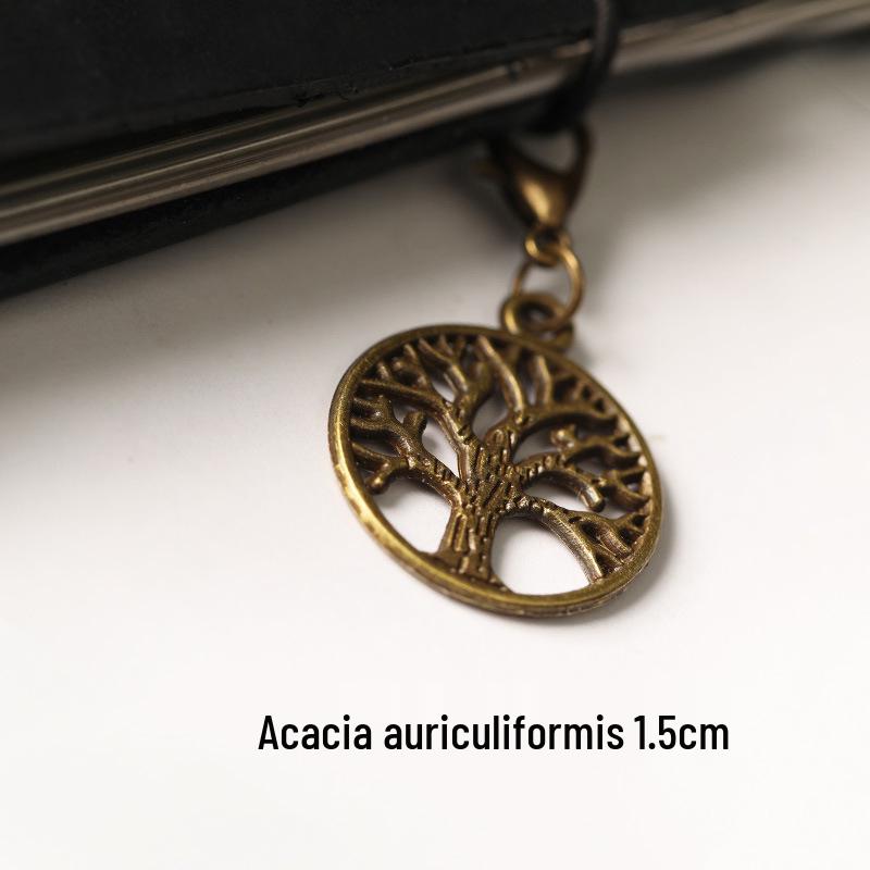 TN Traveler's Notebook Vintage Bronze Charms & Pendants Set
