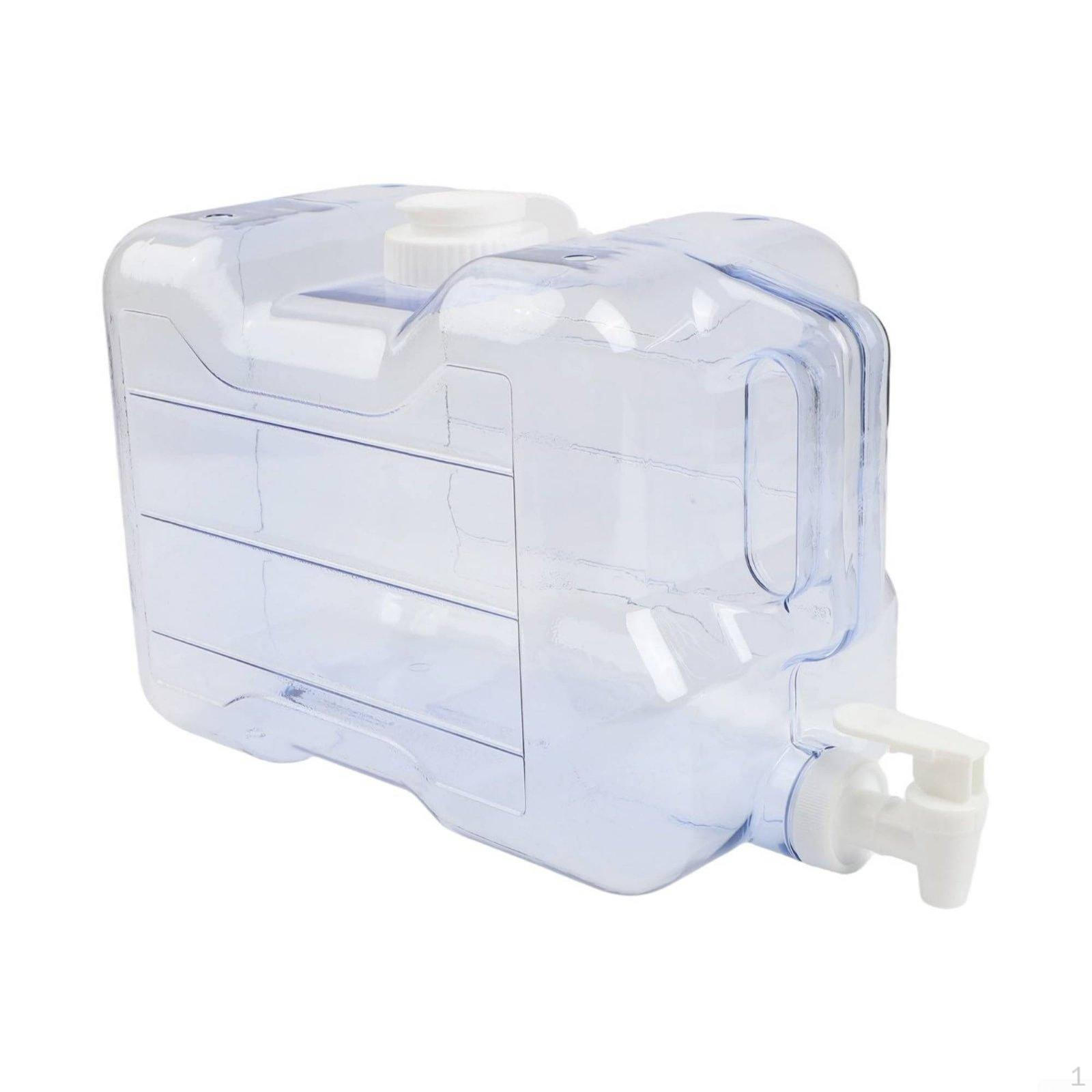 Portable Water Container with Spigot Builtin Handle Jug FoodGrade