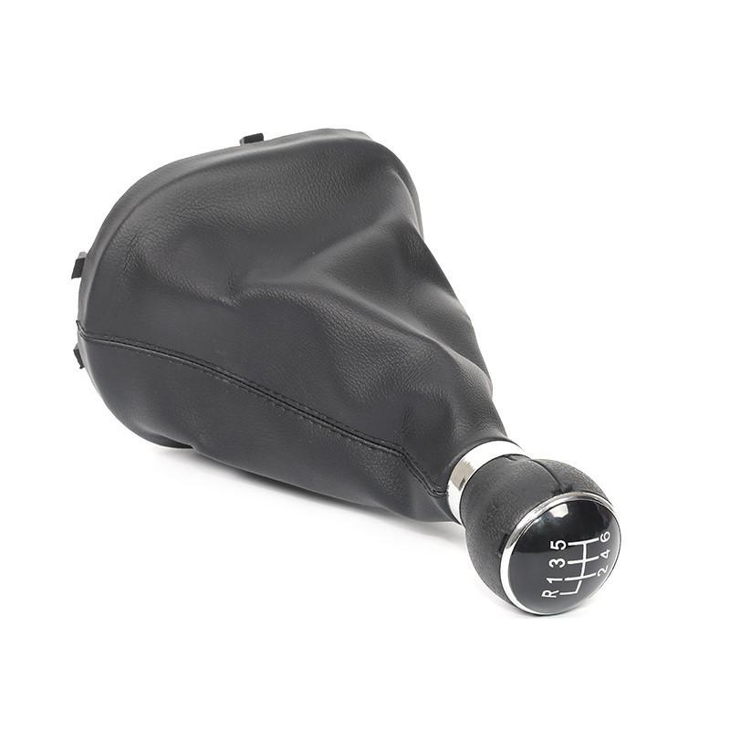 6 Speed Manual Car Styling Gear Shift Knob Lever Gaiter Boot Cover for VW Touran 2003-2015/Caddy III 03.2004-05.2015