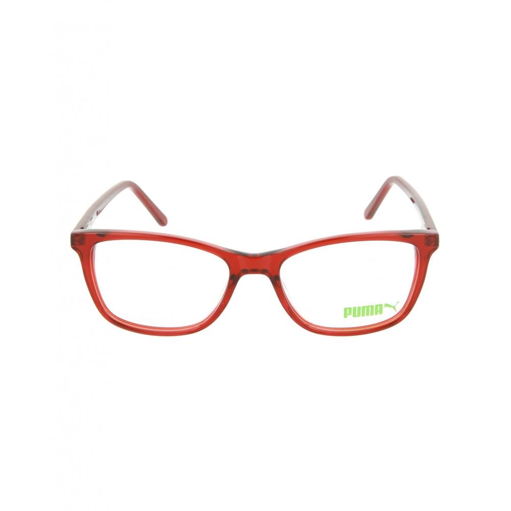 

Puma Square Frame Optical Glasses red red transparent