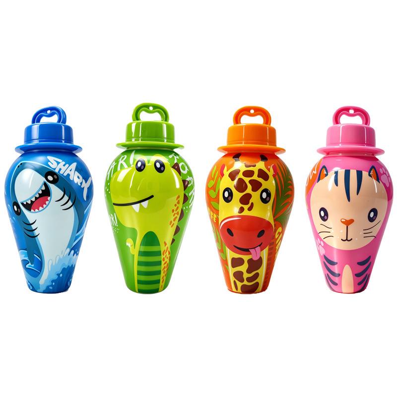 No-Spill Bubble Cup - Adorable Pet-Themed Handheld Bubble Wand for Kids' Outdoor Fun