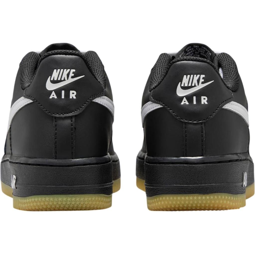 Nike Air Force 1 Alçak Top Kaykay Ayakkabıları Siyah/Orta Kahverengi/Beyaz Unisex IB8845-001