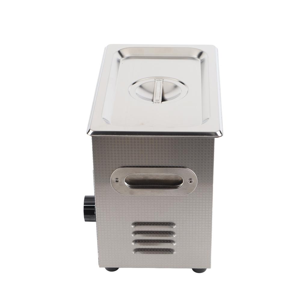 1pc Stainless Steel Ultrasonic Cleaner Heated Cleaning Tank Machine with Basket (3L)