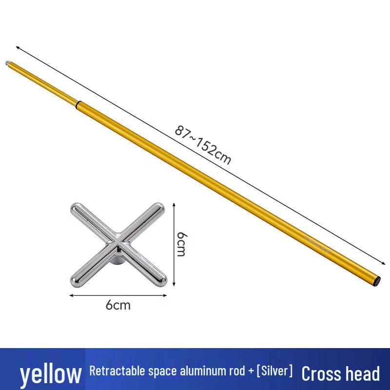 Telescopic Billiard Cue Rest with Crosshead
