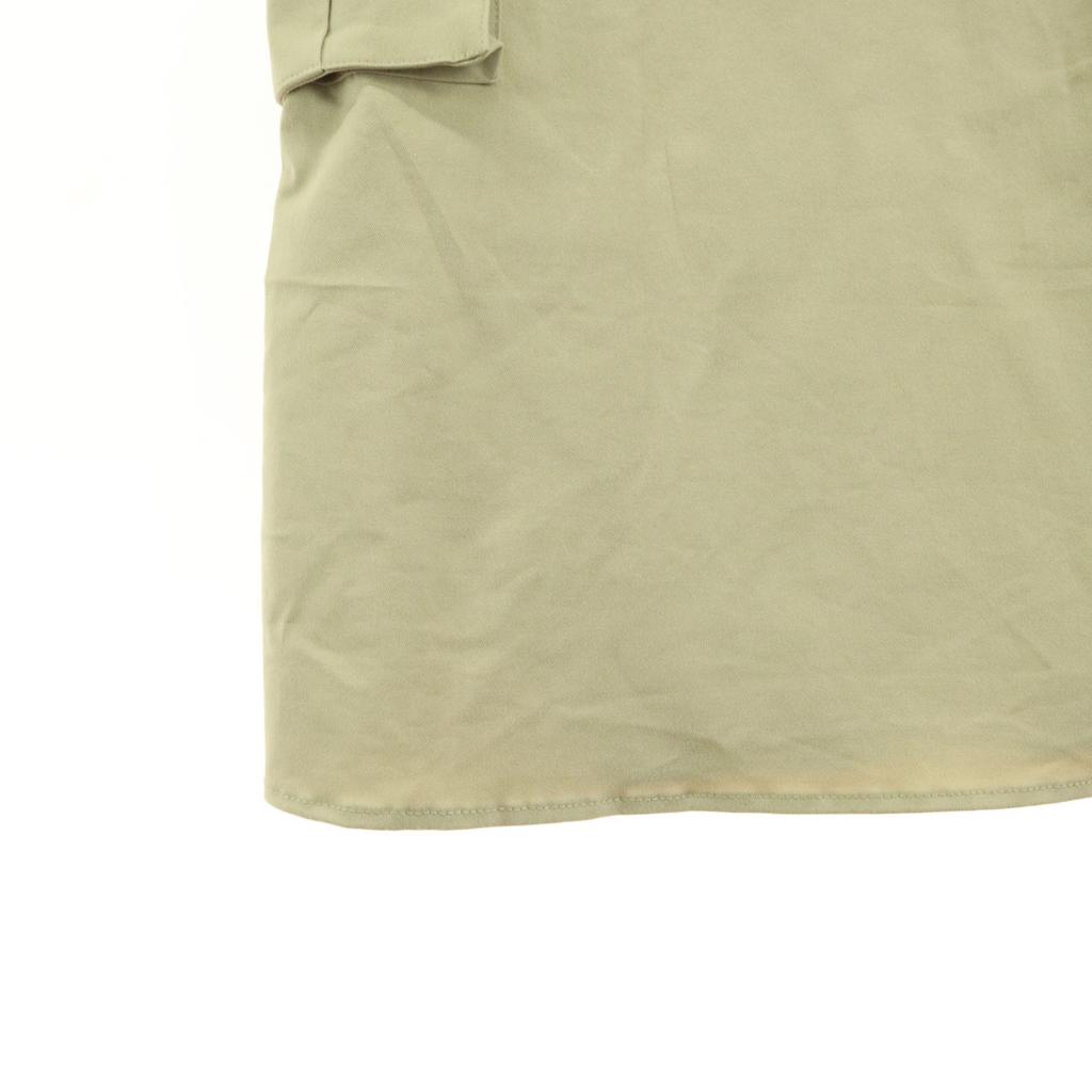 unused ZARA No sleeve Jumper skirt L beige Women Used
