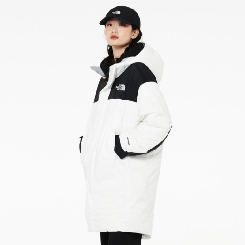 Palton lung matlasat North Face Reverse Season Universal Air Heat cu puf Nc2dn50d