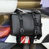 Waterproofed Motorcycle Rail Mounted Storage Bag With Enhances Hold Exteriors And Compacts Size For Routine Journey