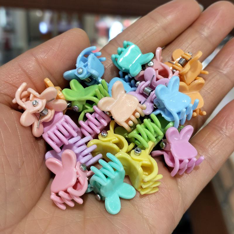 Children's Mini Hairpin Set: Daisy, Rabbit, Star, Plum Blossom Clips