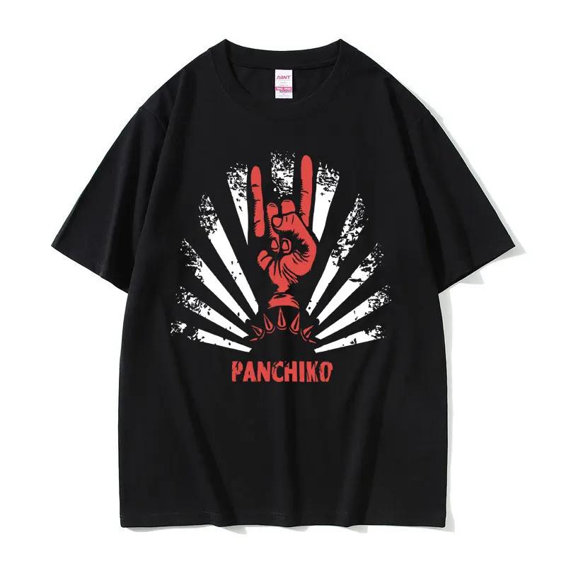 Rock Band Panchiko DEATHMETAL Album Grafikdruck T-Shirt Herren Damen Vintage Freizeit T-Shirts Männliche Oversized T-Shirts Gothic Streetwear