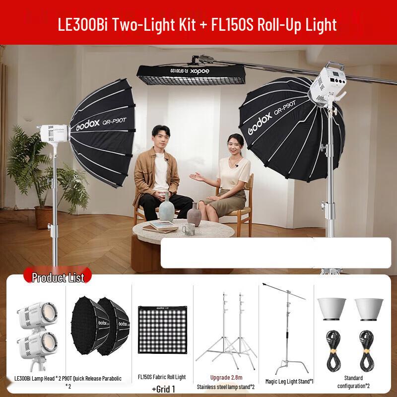 Godox LE300Bi Bi-Color LED Video Light