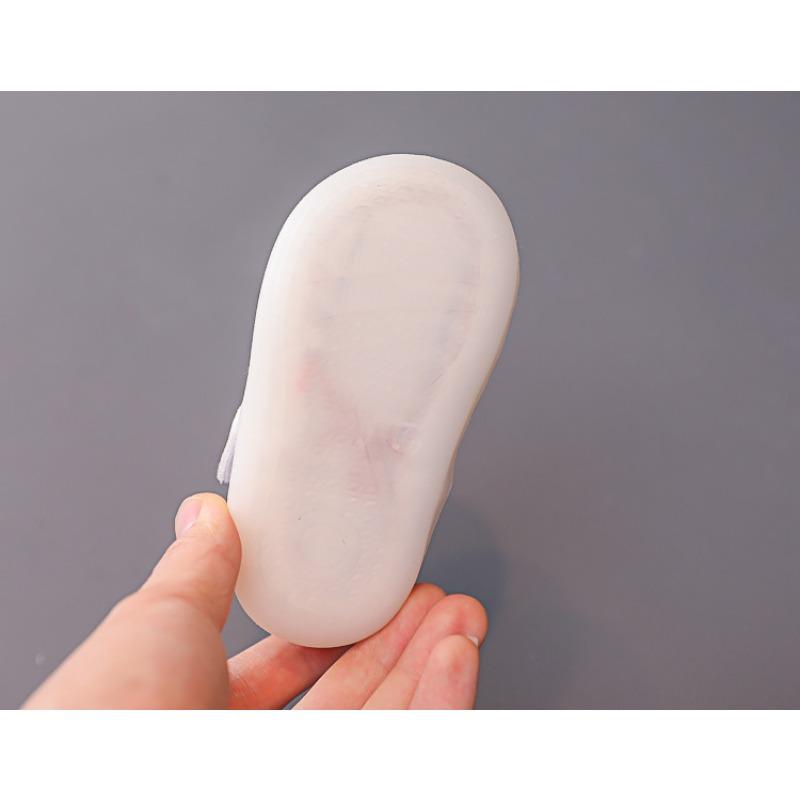 Baby Girls' Cute Bow Anti-Kick Walking Shoes & Flats, Spring New Arrivals Korean-style Breathable Soft-Sole Princess Shoes.