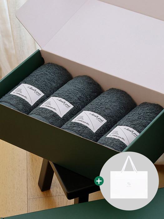 Полотенце Songwol 1 Процентное Дерево Отельное Полотенце 4шт 40 нитей 210г tree
