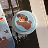Denim blue puppy magnetic suction bracket for Apple iPhone16 mobile phone case 15promax retro 14 film 17