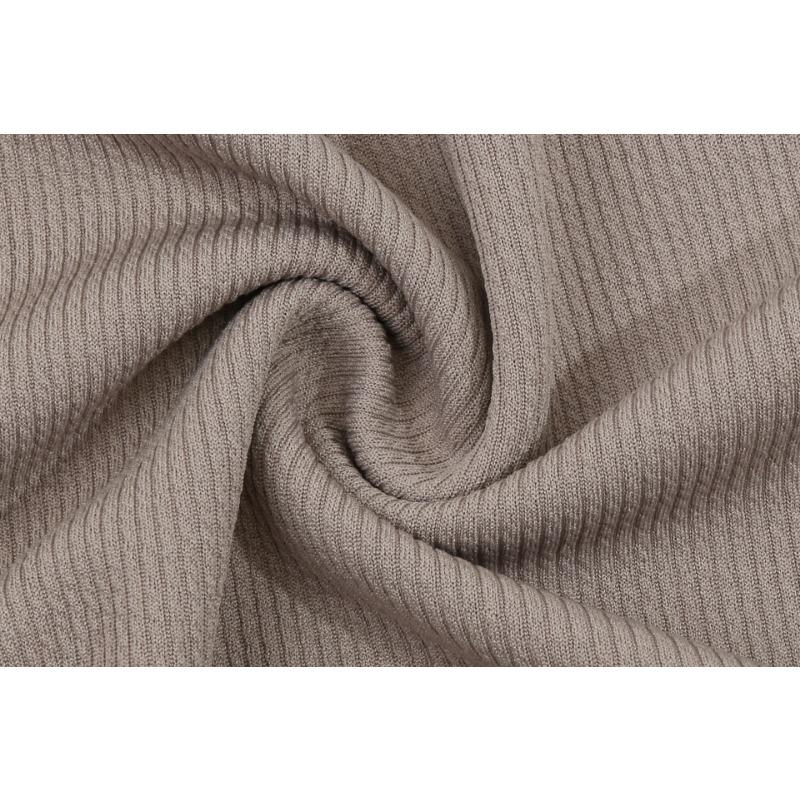 Podzimní a zimní dámské šaty s vysokým krkem, rozšířenými rukávy a bokovým střihem