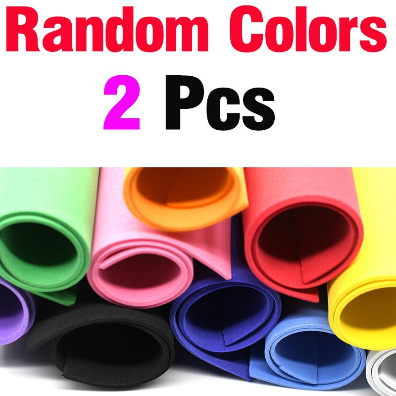MNFT 2Pcs Fly Tying Foam Sheets Paper 2mm Thickness Fishing Flies Bait Foam Paper Material Size 24x24cm