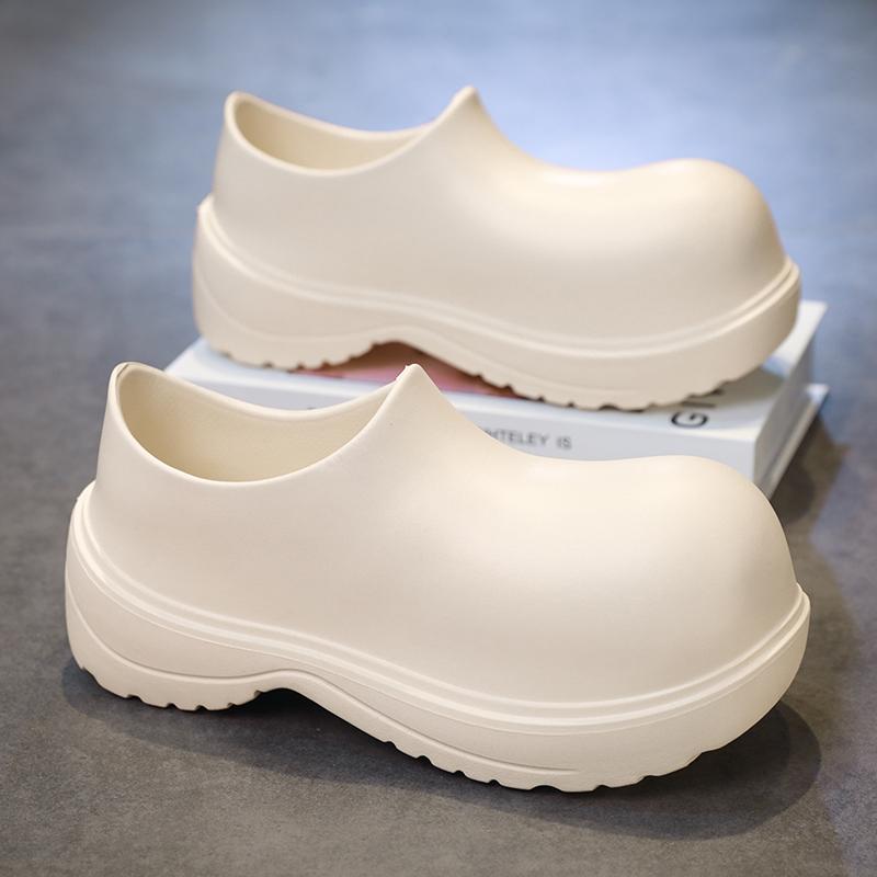 Pánské sandály dřeváky ležérní plážové pantofle protiskluzové duté pantofle boty do vody unisex plavecké sandály barefoot aqua boty domácí žabky kuchařské boty