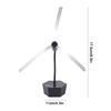 Fly Fan for Tables with Holographic Blades Food Spinning Fan Keep Flies Away Flexible Fly  Fan for Picnic Kitchen Party