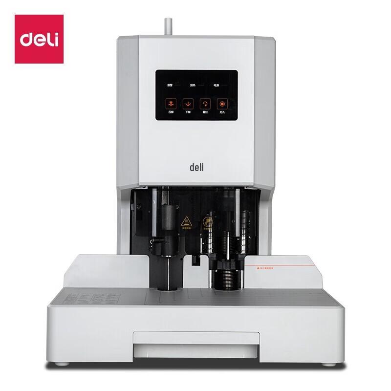 Deli Automatic Financial Document Binding Machine