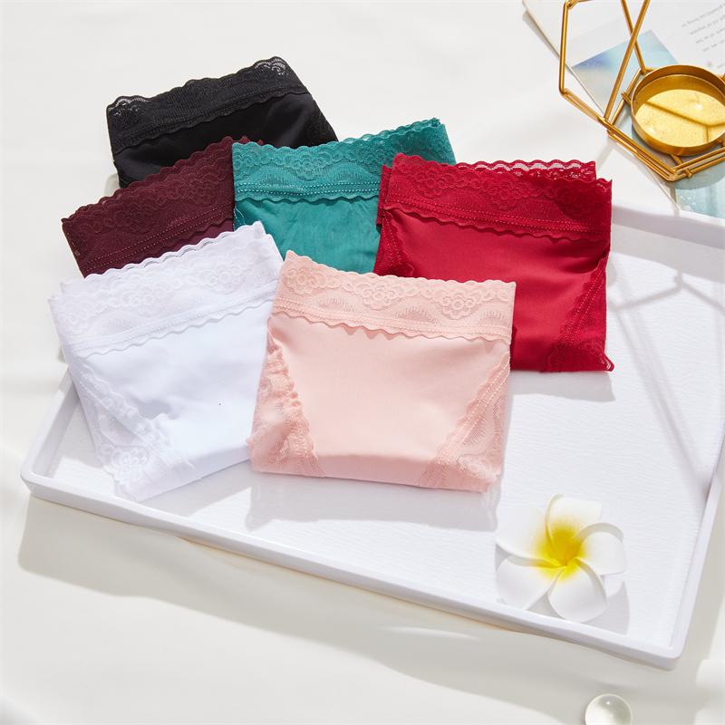 Women Thongs 3Pcs/set Lace G-sting Panties Female Sexy T-Back Underwear S-XL Ladies Thong Underpants Nylon Thongs Lingerie 2023