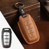 Car Key Case Keychain Accessories for Great Wall Haval/Hover H6 H7 H8 H4 H9 F5 F7 H2S Remote Leather Cover Protector Shell Set