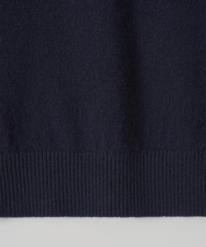 ANOTHER OFFICE WOMEN W. Libre Wool Basqueshirt (Dark Navy)
