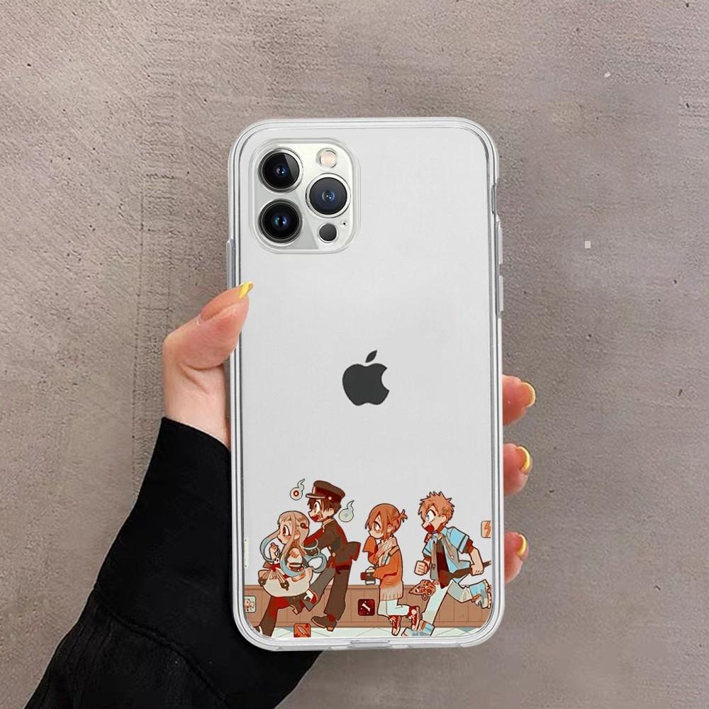 Hanako Kun Yashiro Anime Phone Case For iPhone 15 13 14 Pro Max XS XR 12 11 Pro 13 Mini 6 7 8 Plus Soft Clear Back Cover