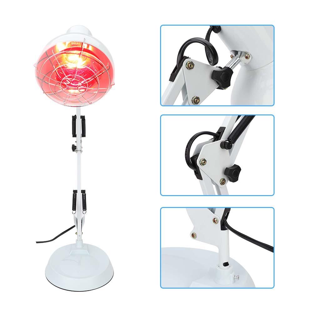 Infrared Heating Therapy Lamp Hot Compress Physiotherapy Instrument Light (EU Plug 220V)