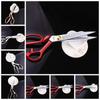 Large Sewing Scissors Gold Tailor Thread Cutting Scissors Stainless Steel Professional Clothes Fabric Handmade Accessory