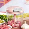 Kitchen Householde Manual Garlic Press Multi-function Grinding Chopper Food Vegetables Cutter Meat Kitchen Gadgets Masher Tool
