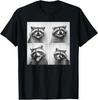 Laughing Raccoon Face Trash Raccoons Unique Quirky Animal T-Shirt