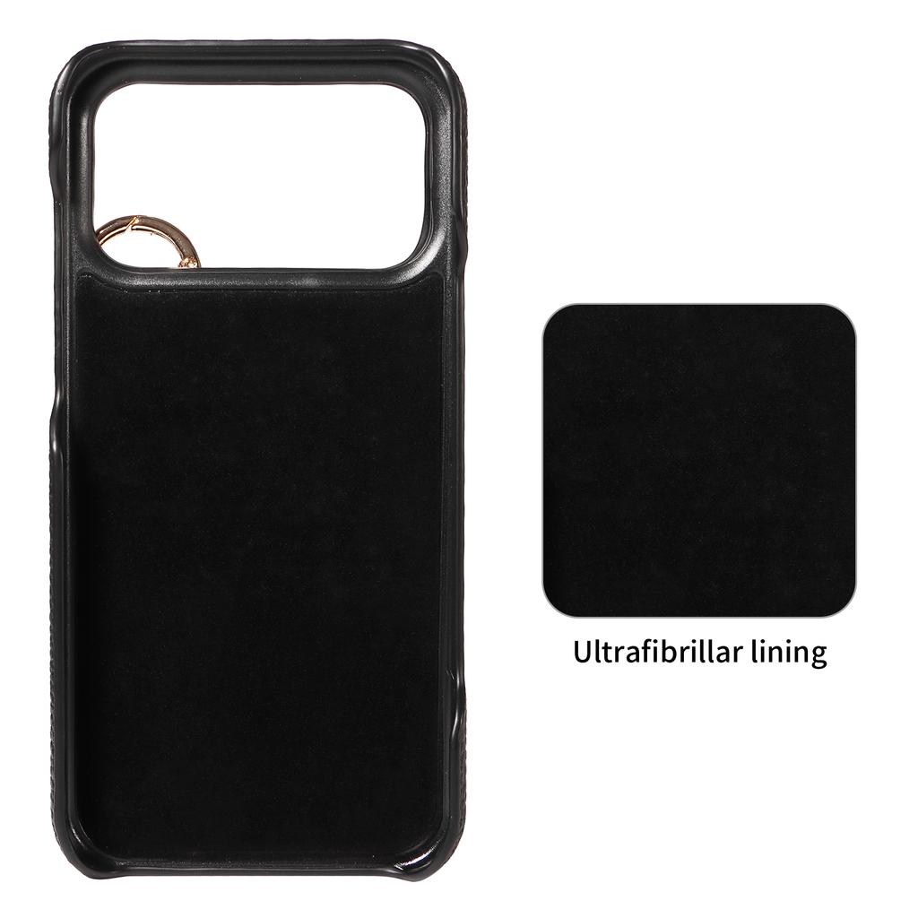 New Design PU Leather Phone Case for IPhone17 16 15 14 13 12 11 Pro Max Plus Mini Crossbody Shockproof Wallet Case with Mirror