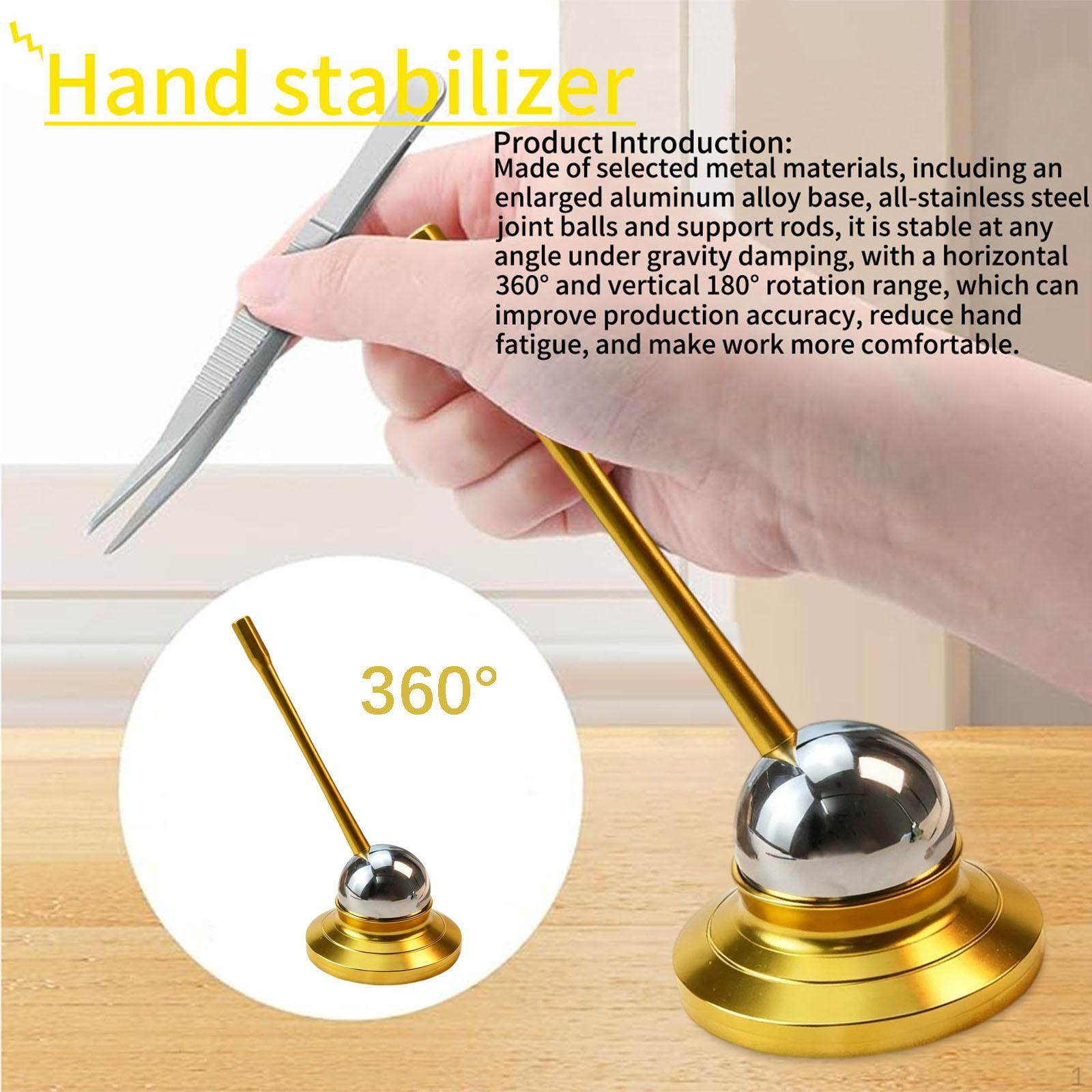 Hand Stabilizer Precision Stable Lightweight Sturdy Metal Model Making Supporting Handheld