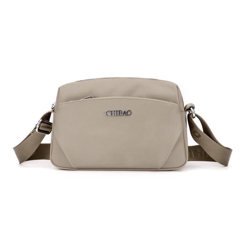 Sac bandoulière léger imperméable en nylon pour femme Chibao - Design décontracté, polyvalent et simple