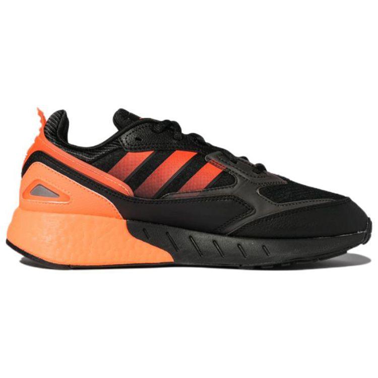 Adidas Originals ZX 1K Boost 2.0 Classic Sports Synthetic Leather Fabric Slip Resistant Wear Resistant Low Top Casual Running Shoes GW6795