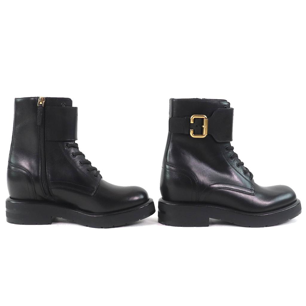Excellent Chloe short boots CODDINGTON lace-up leather ankle boots Used