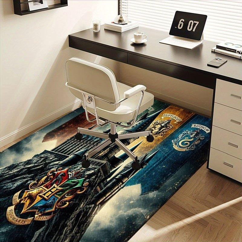 Hogwartský hrad Nástěnný plakát - Dekorace Harry Potter Kancelářská podložka Domácí dekorace Kancelářské koberce LB108