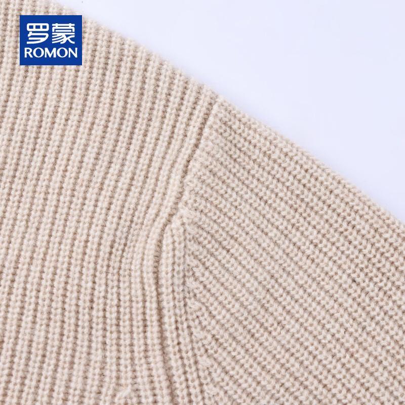 ROMON Men's V-Neck 100% Pure Cashmere Sweater