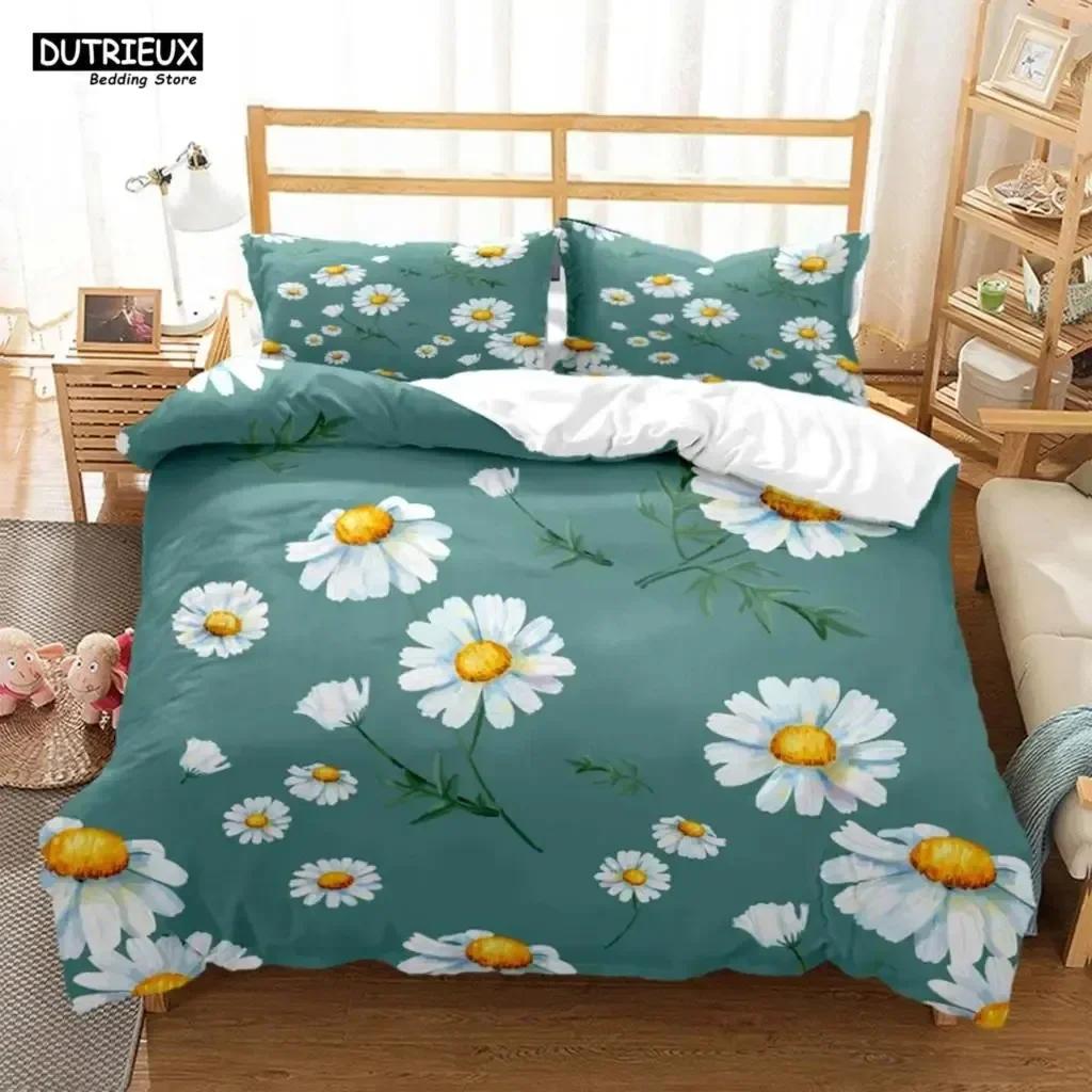 

Comforter The Flower Pattern Is Simple Fresh Bedding Set Bedroom Soft Modern S Comefortable Comforter (quilt)-EU Single(135*200cm)3pcs